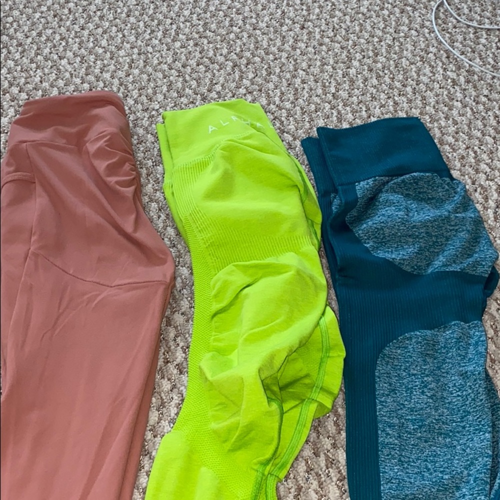 Gymshark, Do you even and Alphalete leggings